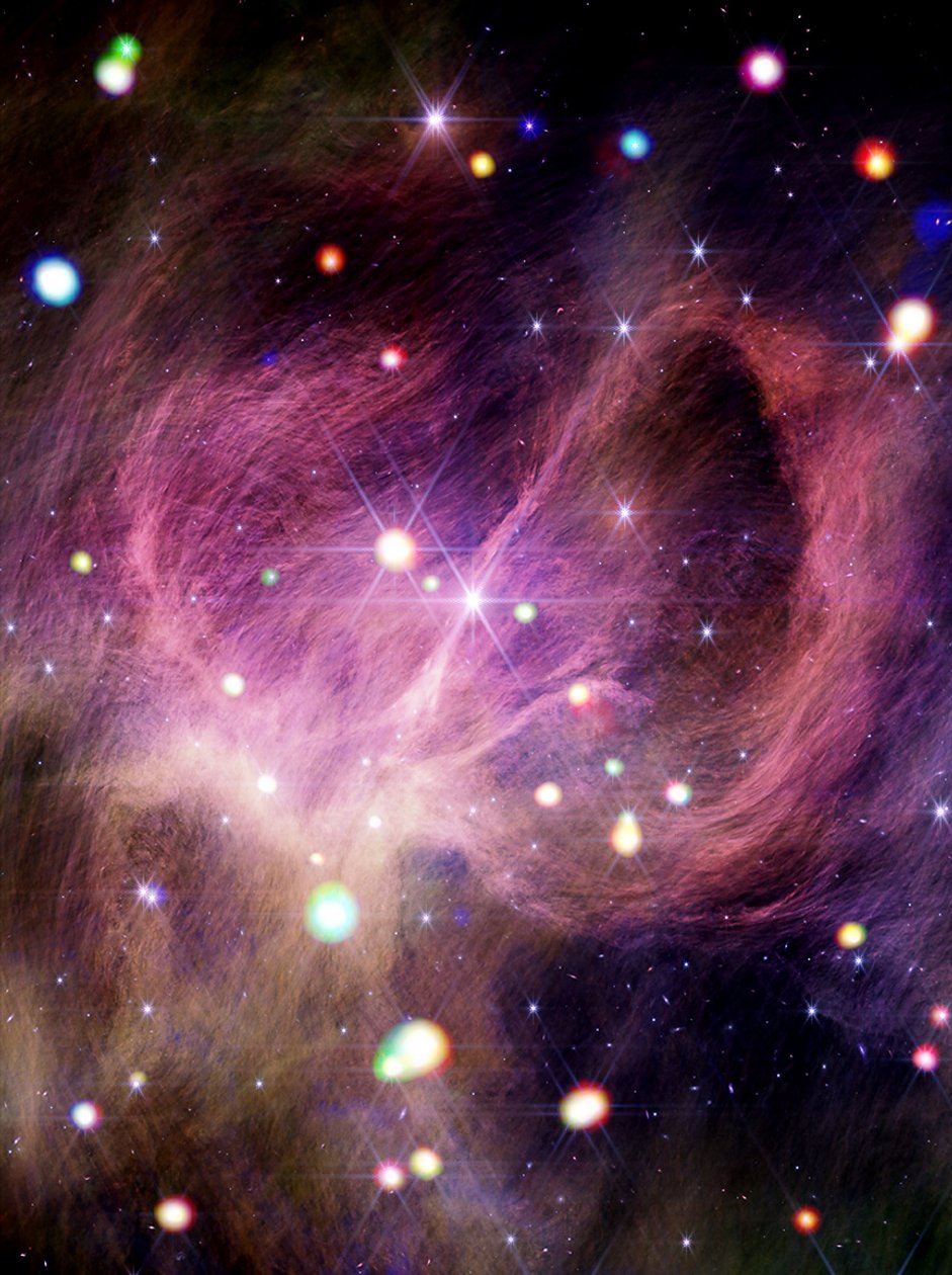 IC 348 (Webb + Chandra) av James Webb Space Telescope (NASA)