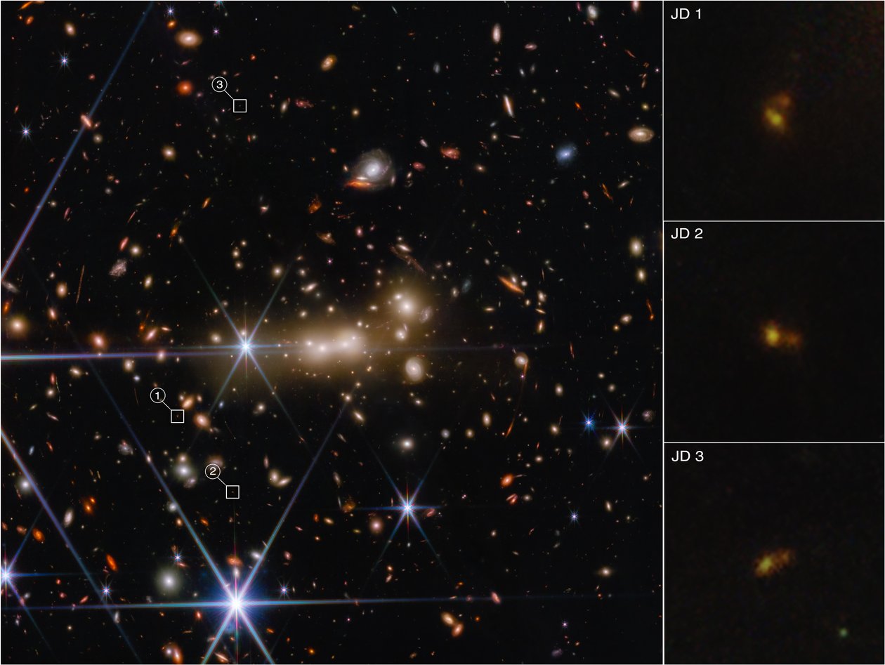 MACS0647 (NIRCam-bild) av James Webb Space Telescope (NASA)