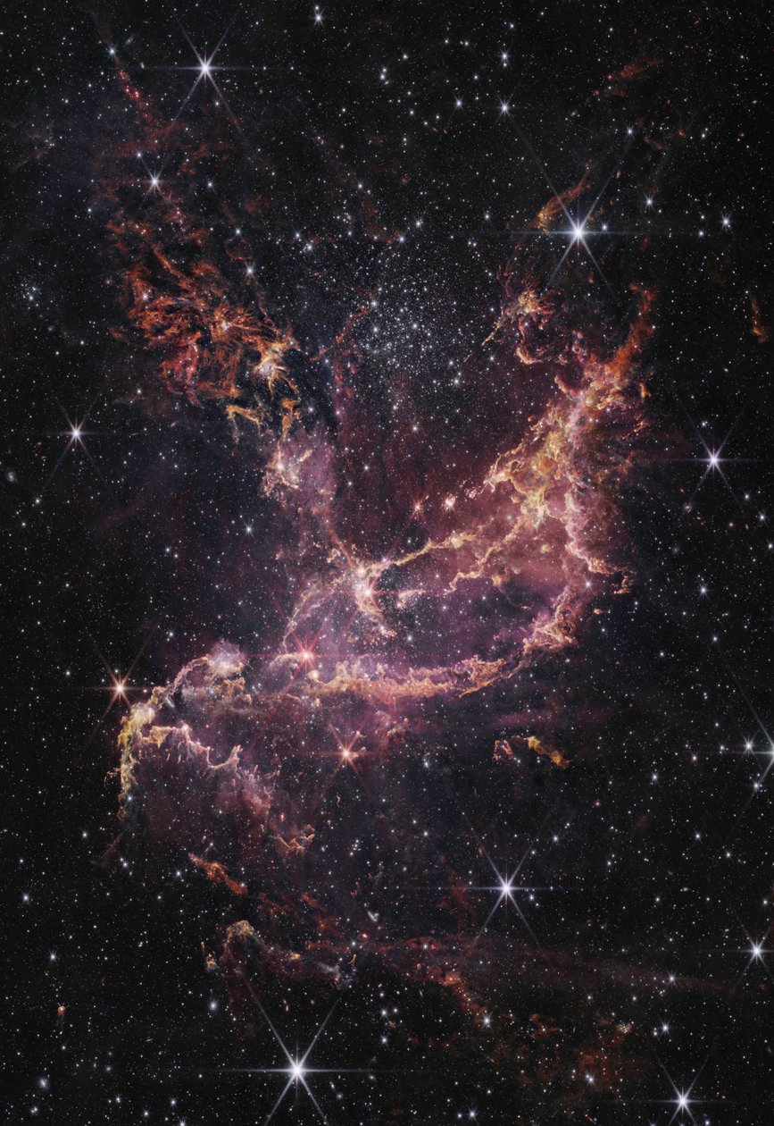 NGC 346 (NIRCam-bild) av James Webb Space Telescope (NASA)