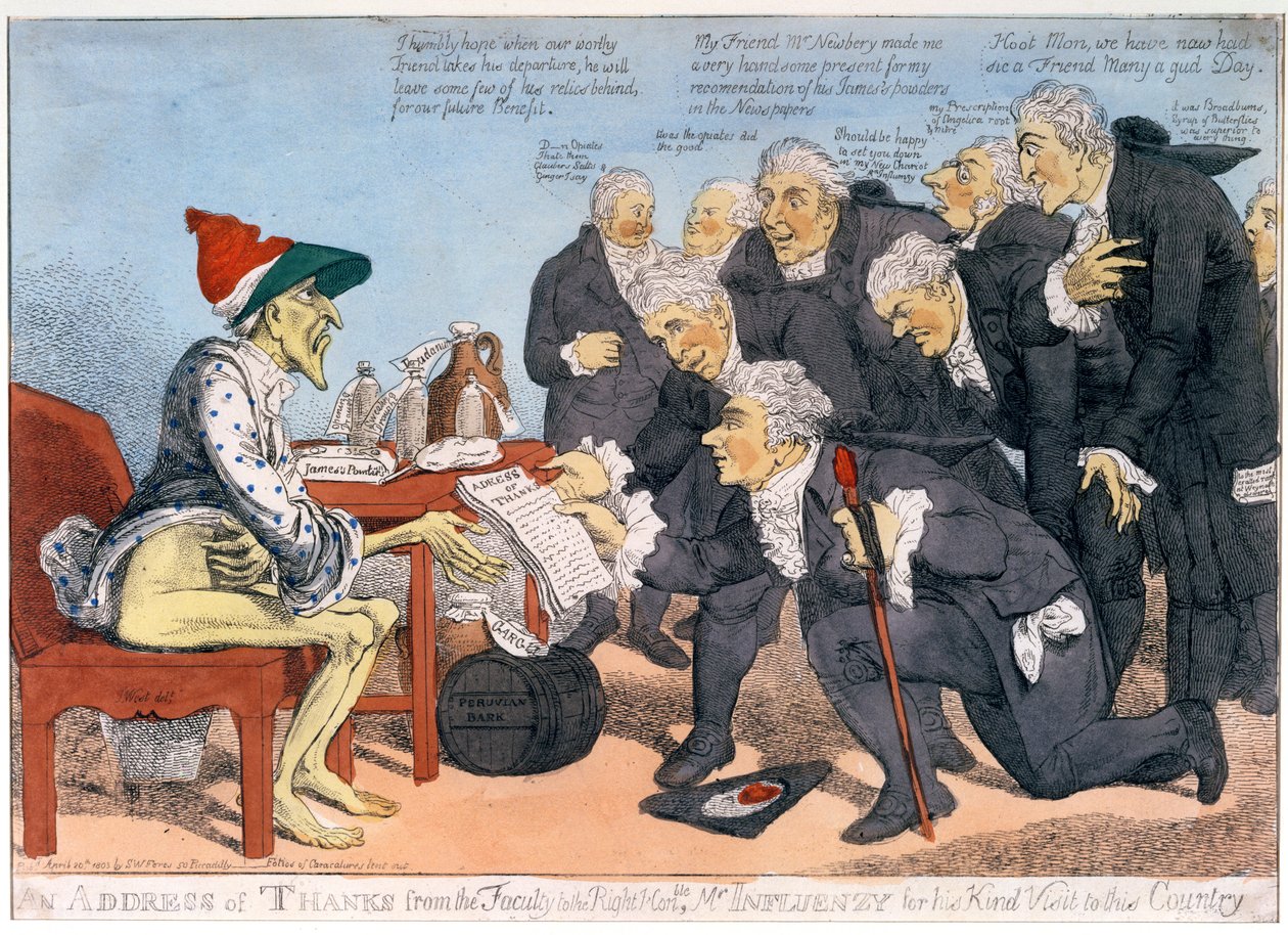 Hotuba ya Shukrani kutoka Kitivo kwa Kulia Mhe. Bw. Influenzy kwa Ziara yake ya Kifadhili Nchini, 1803 swed av James West