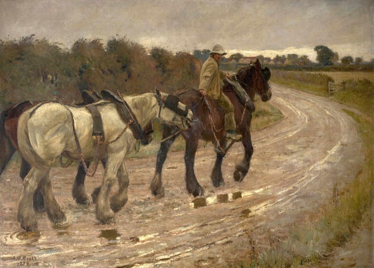 På väg hemåt av James William Booth