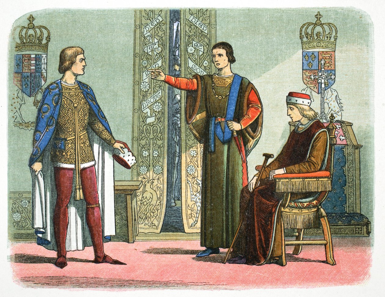 Henrik VI av England och hertigarna av York och Somerset, 1450 1864 av James William Edmund Doyle
