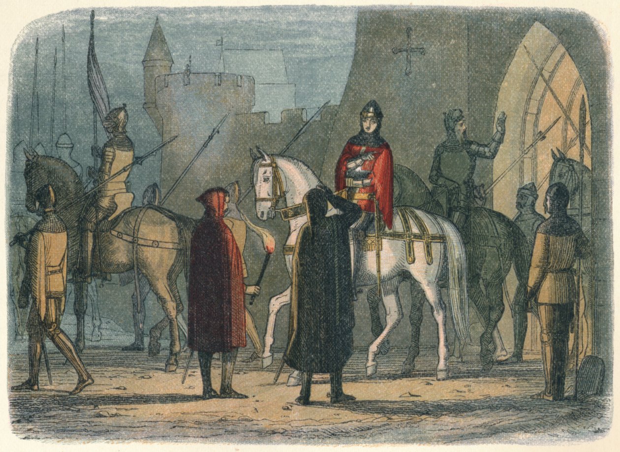 Henry marscherar ut mot Lollards, 1414 1864 av James William Edmund Doyle