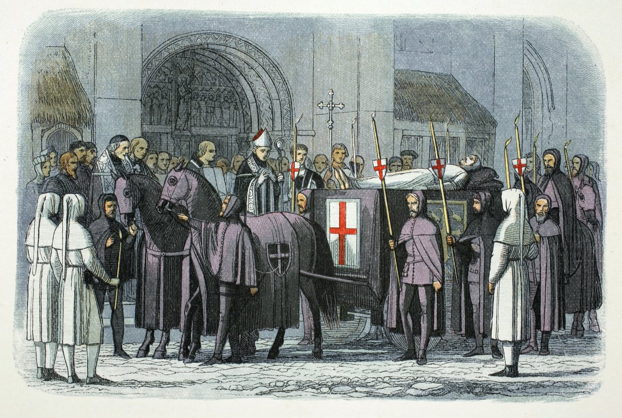 Kroppen av Richard II fördes till St Paul