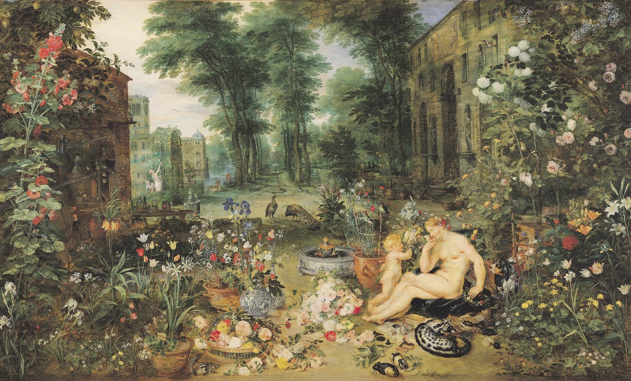 Luktsinnet av Jan and Rubens, P.P. Brueghel