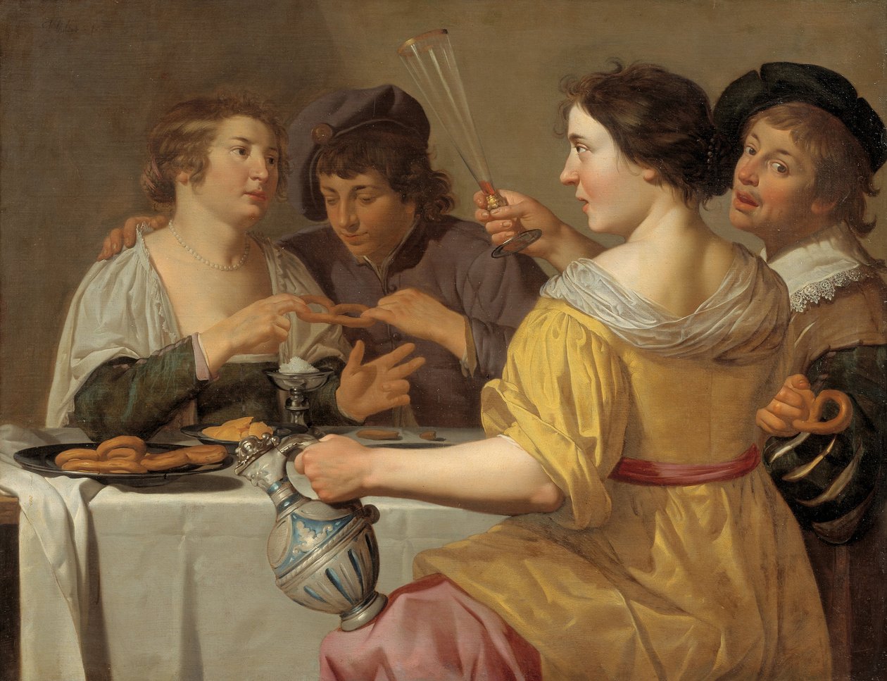 Dra av kringlan av Jan van Bijlert or Bylert