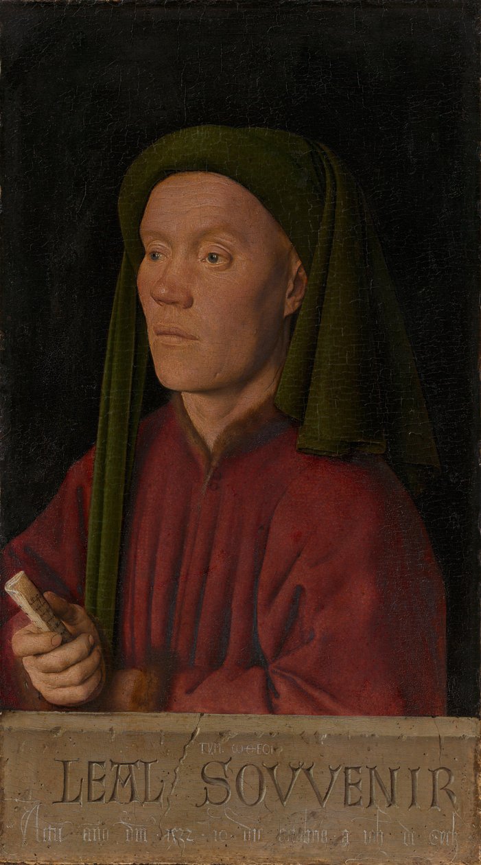 Porträtt av en ung man, 1432 (panel) av Jan van Eyck