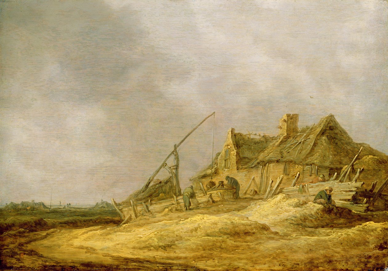 Gård, 1632 av Jan Josephsz van Goyen