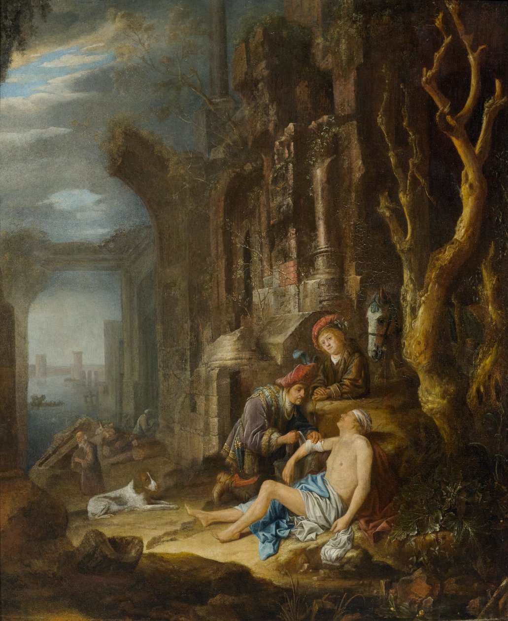 Den gode samariten av Jan Adriaensz van Staveren