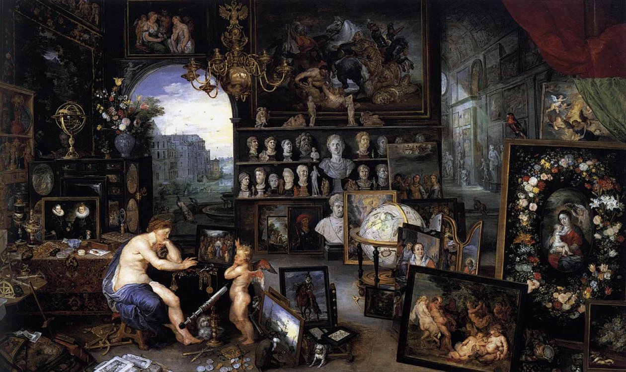 The Sense of Sight av Jan the Elder Brueghel