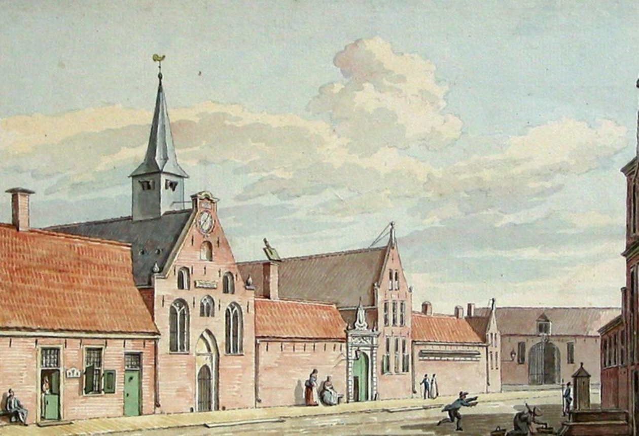 St. Geertruids- of Pepergasthuis av Jan Bulthuis