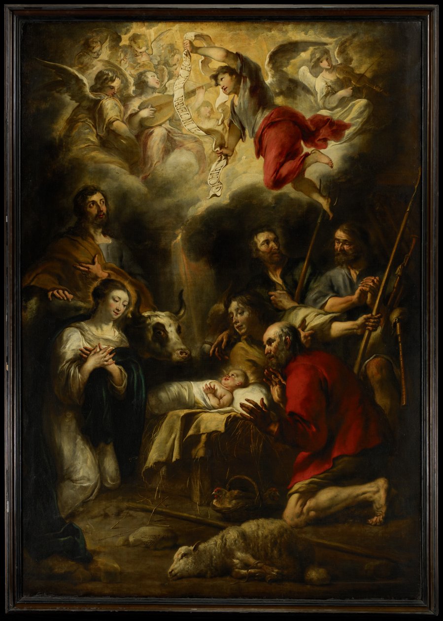 Herdarnas tillbedjan, 1657 av Jan Cossiers