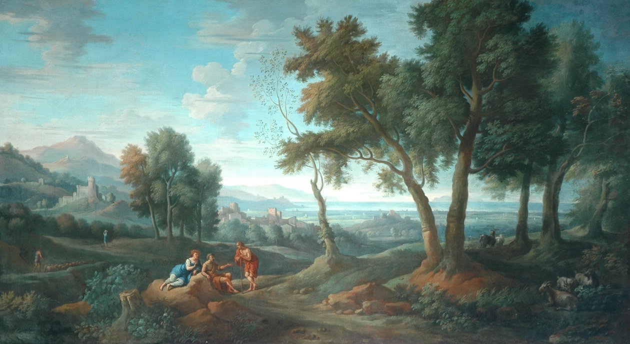 Klassisk Landskab, Orizante swed | Jan Frans van Bloemen