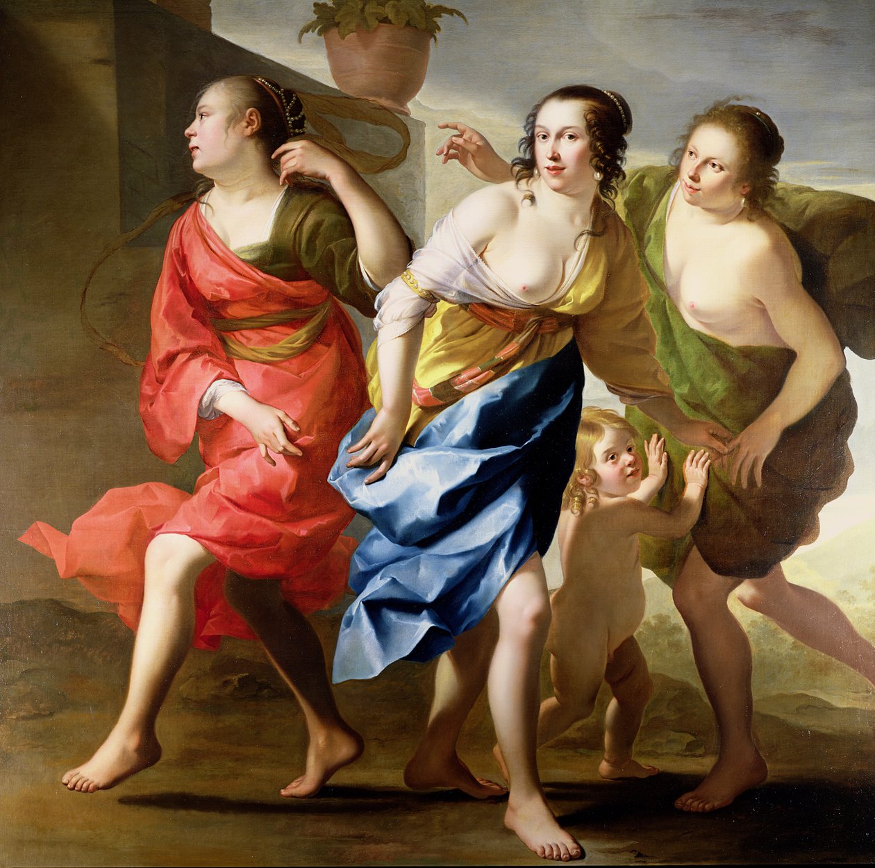 De tre nåderna av Gerrit van Honthorst