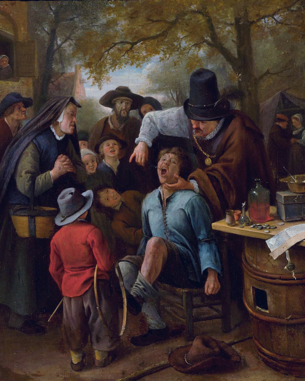 A tooth-puller av Jan Havickszoon Steen