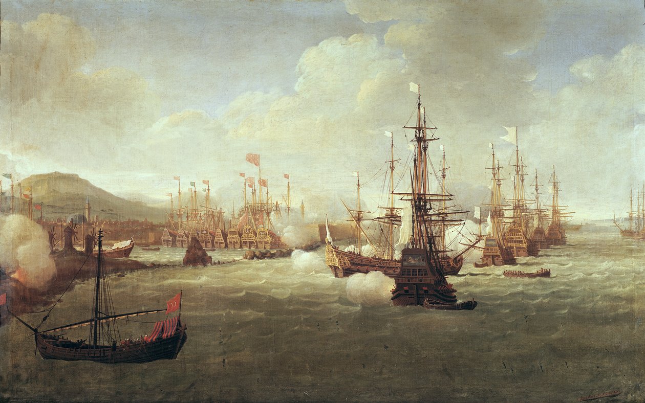 Abraham Duquesne (1610-88) i Chios, efter 1681 av Jan Karel Donatus van Beecq