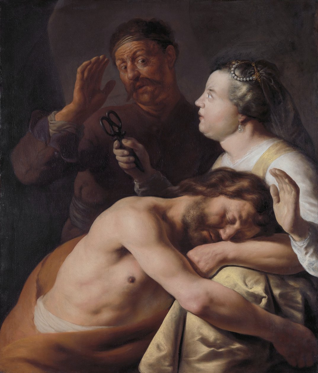 Samson and Delilah  av Jan Lievens