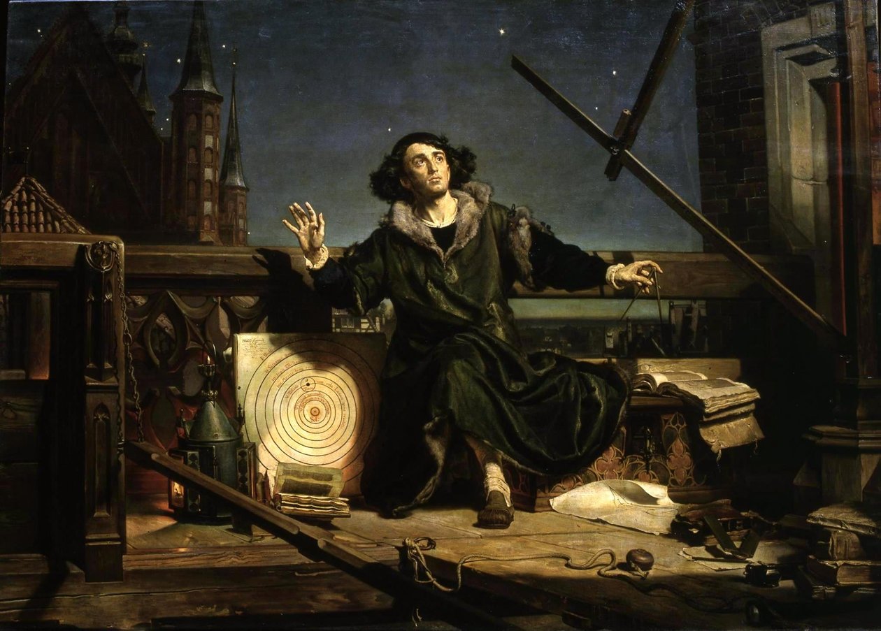 Astronom Kopernik, czyli rozmowa z Bogiem. av Jan Alojzy Matejko