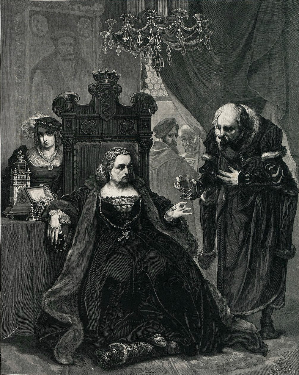 Kupong av Queen Bony av Jan Alojzy Matejko