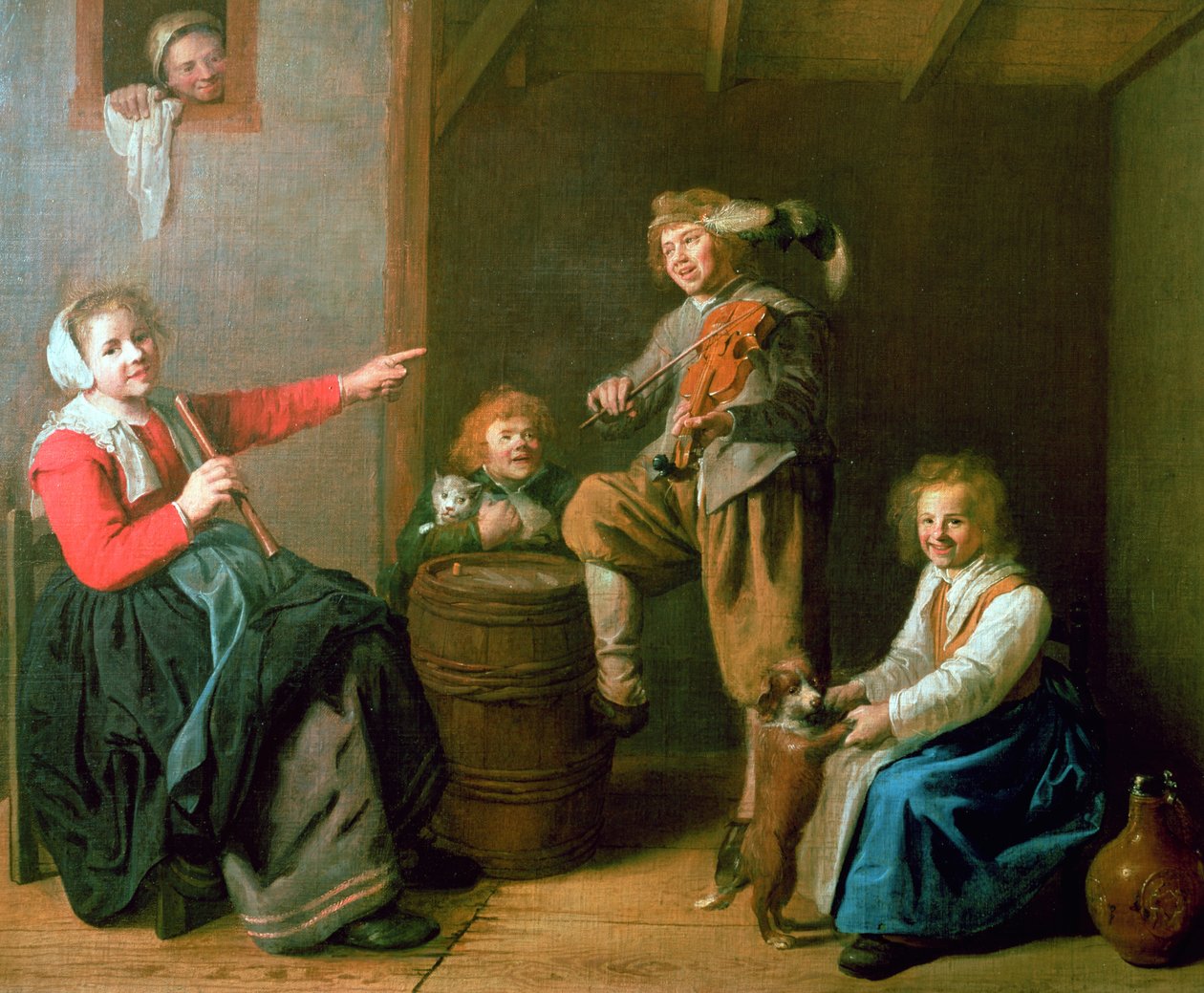 Musikfesten, 1600-talet av Jan Miense Molenaer