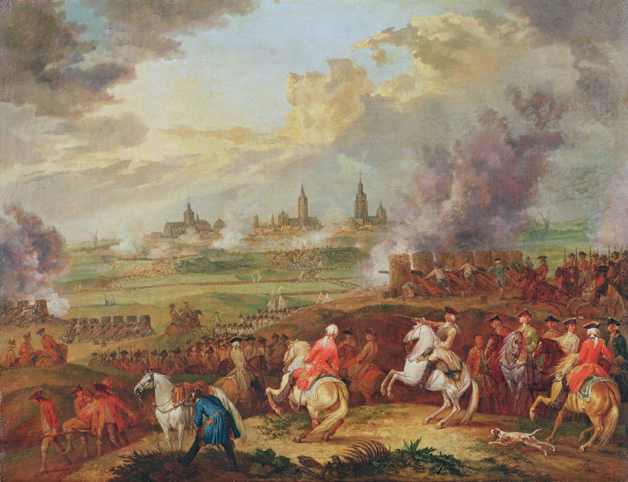 Belägringen av Valenciennes av Jan Peeter Verdussen