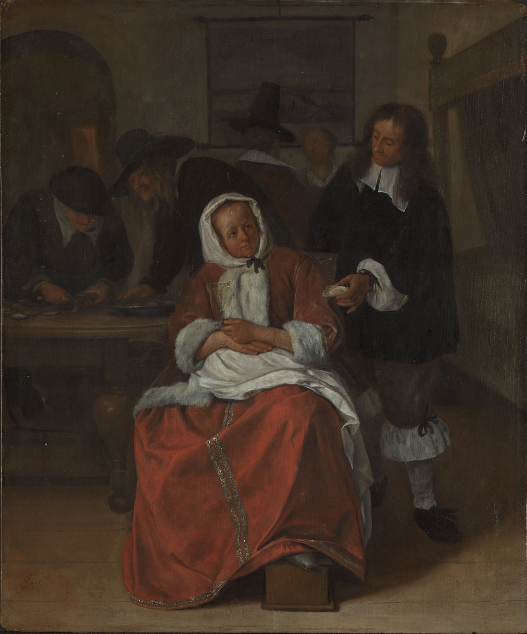 Ostron av Jan Havickszoon Steen
