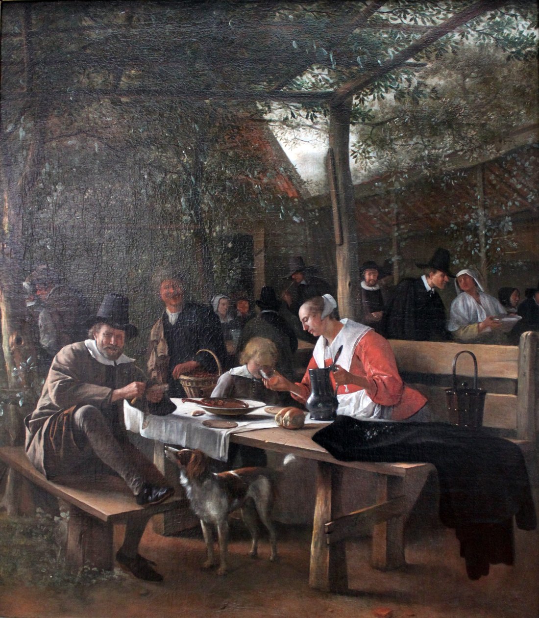 Pubträdgården av Jan Havickszoon Steen
