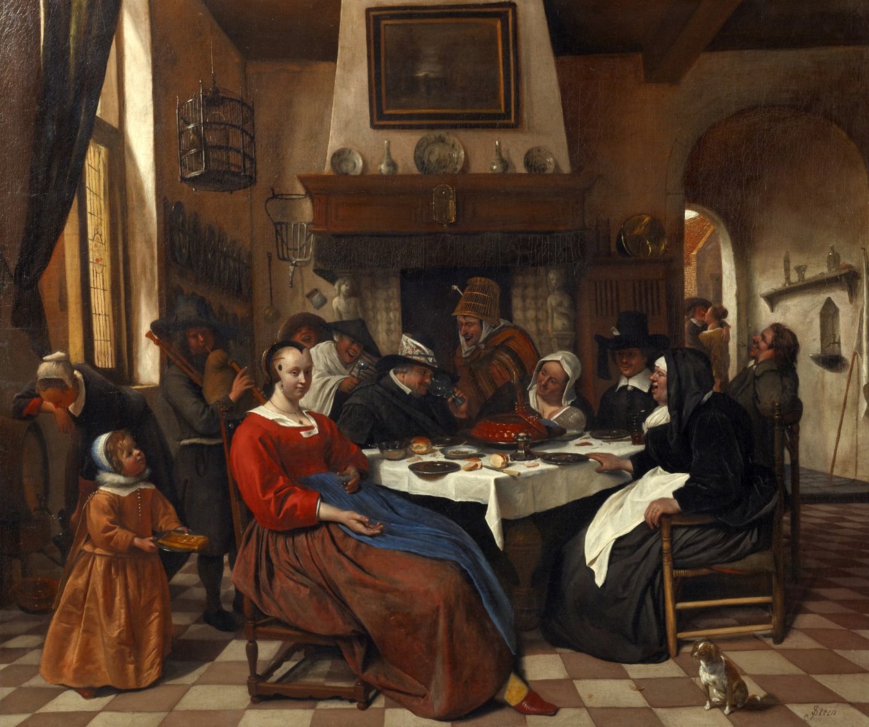 Unbekanntes Bild av Jan Havickszoon Steen