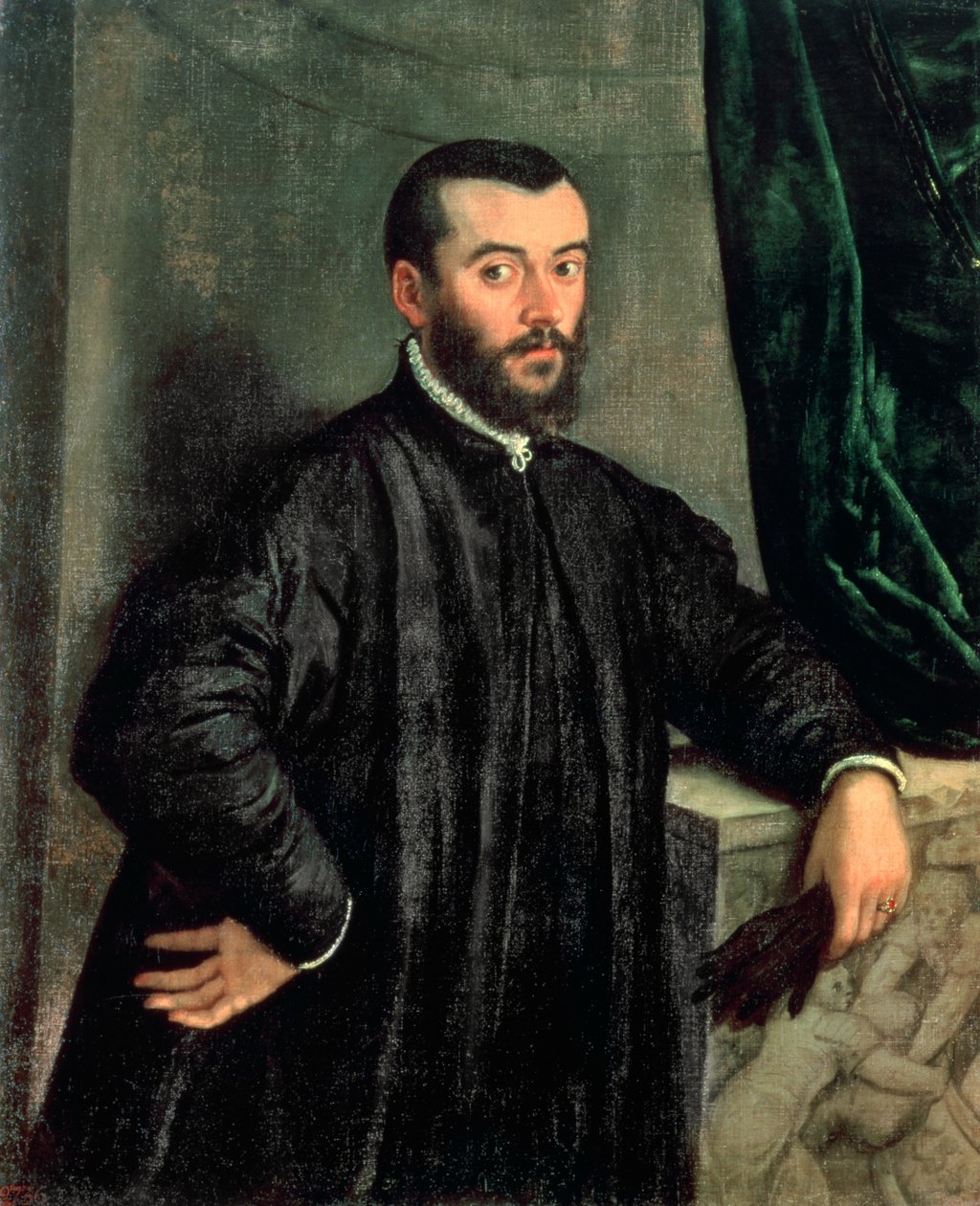 Porträtt av Andrea Vesalius (1514-64) av Jan Stephen van Calcar