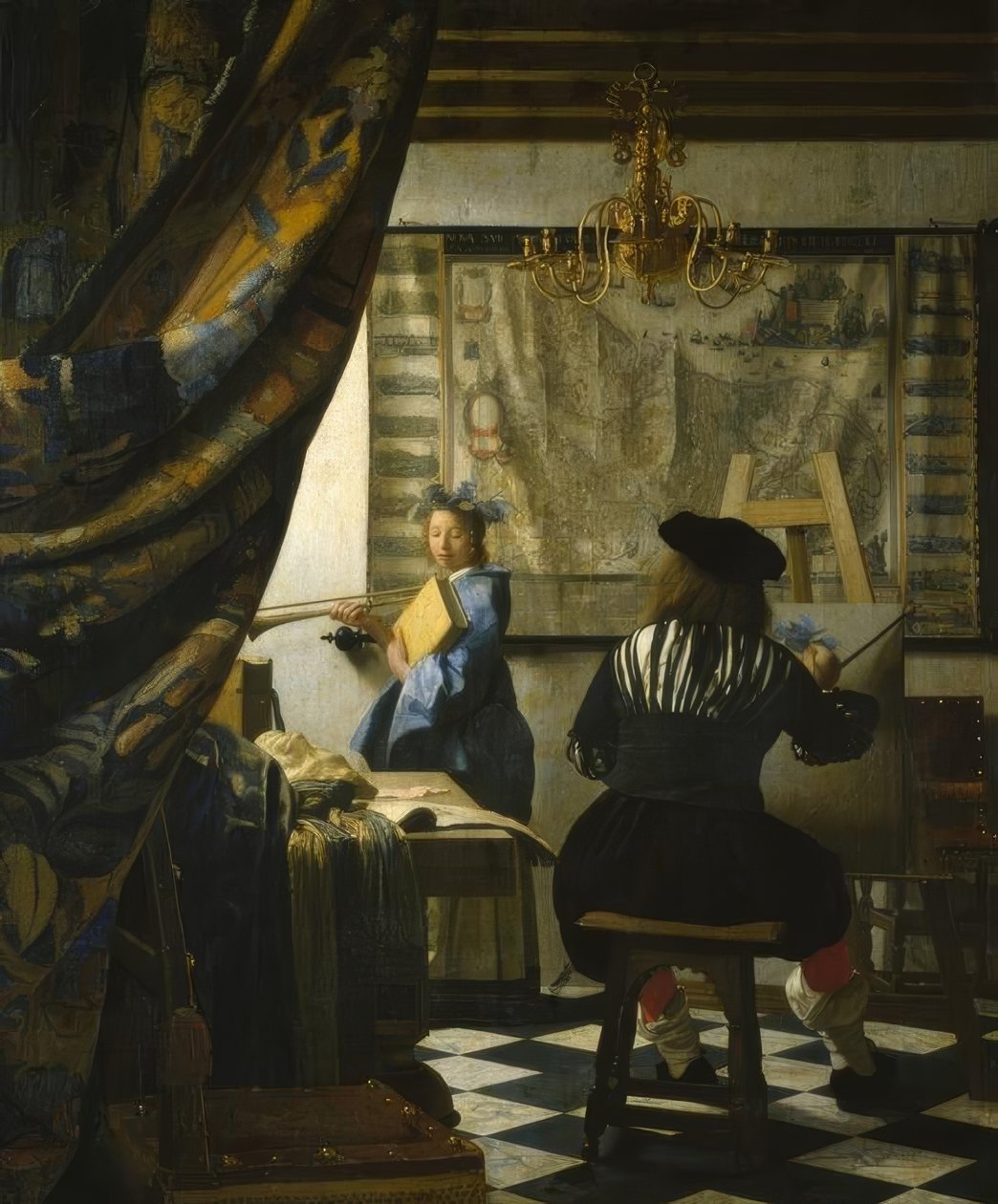 Konsten att måla av Jan Vermeer van Delft