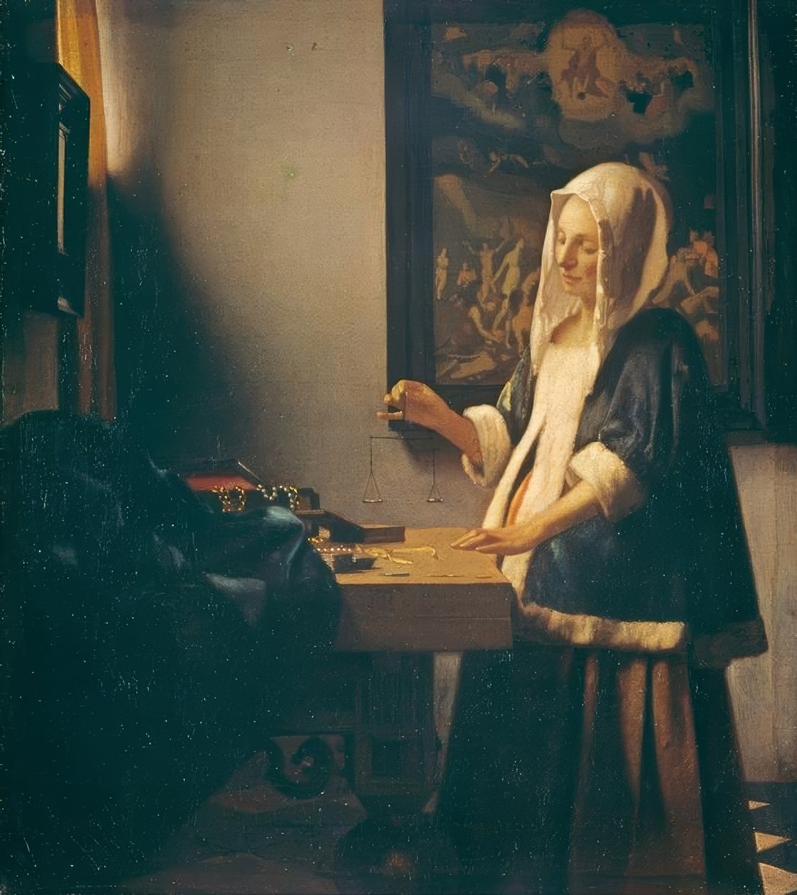 Pärluppfödaren av Jan Vermeer van Delft