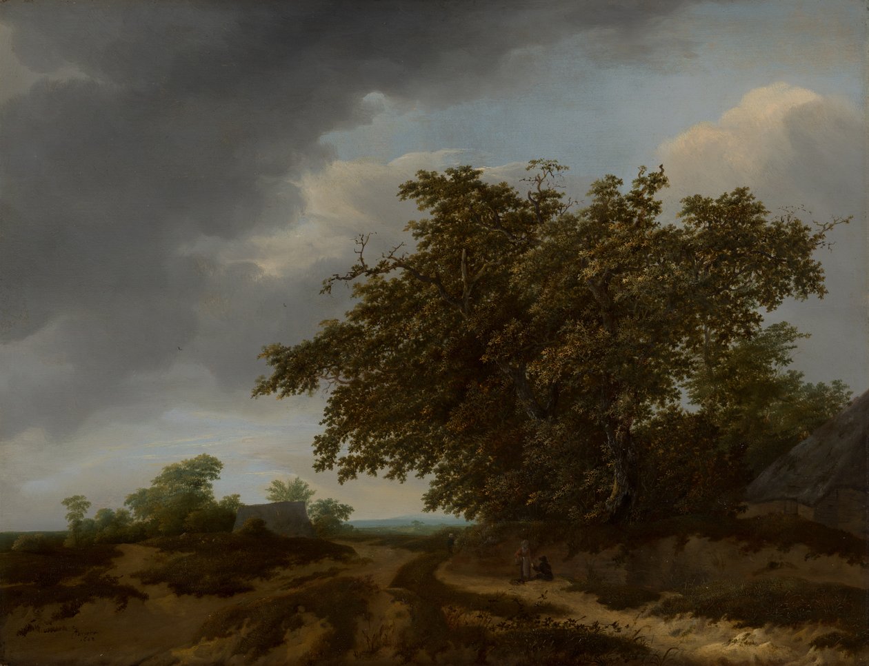 Landskap vid sanddynskanten av Jan Vermeer van Haarlem