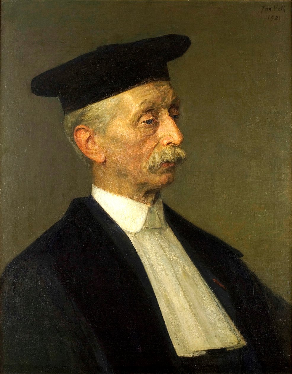 Porträtt av Jacobus Cornelis Kapteyn (1851-1922) av Jan Veth