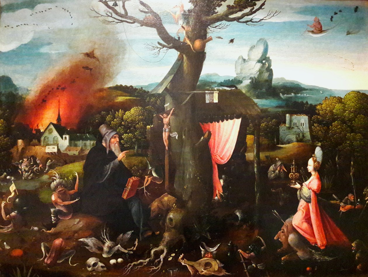 Sankt Antonius frestelse av Jan Wellens de Cock