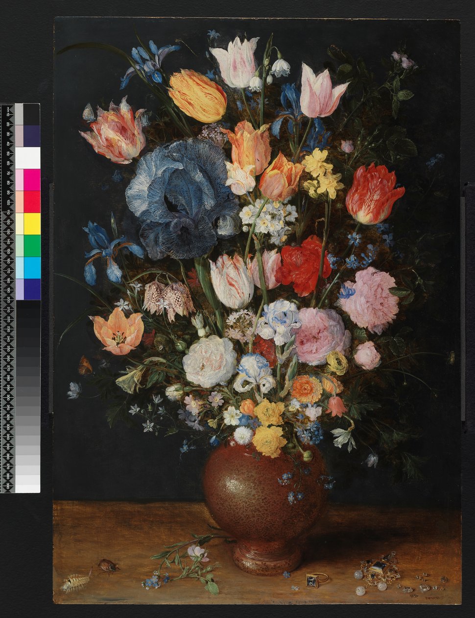 Chombo cha Mawe cha Maua, c.1607-8swed av Jan the Elder Brueghel