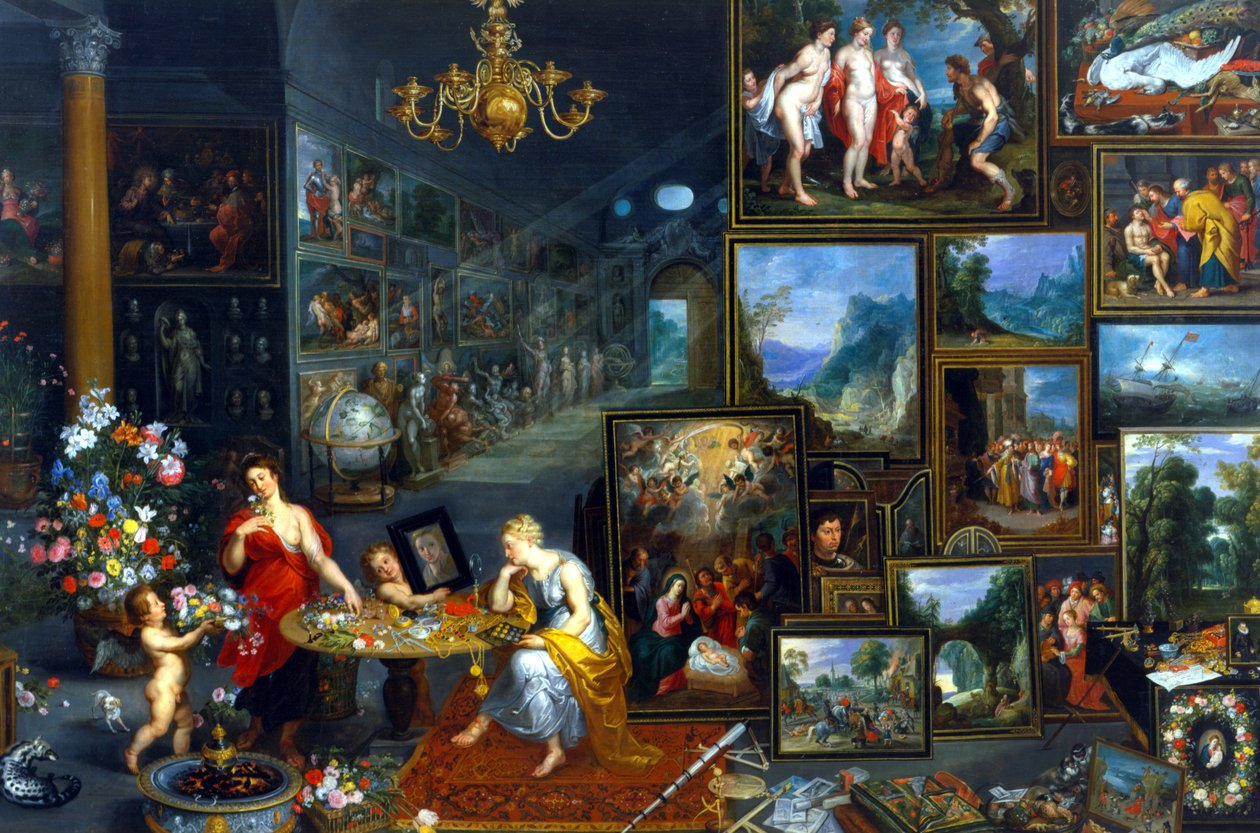 Syn och lukt av Jan the Elder Brueghel