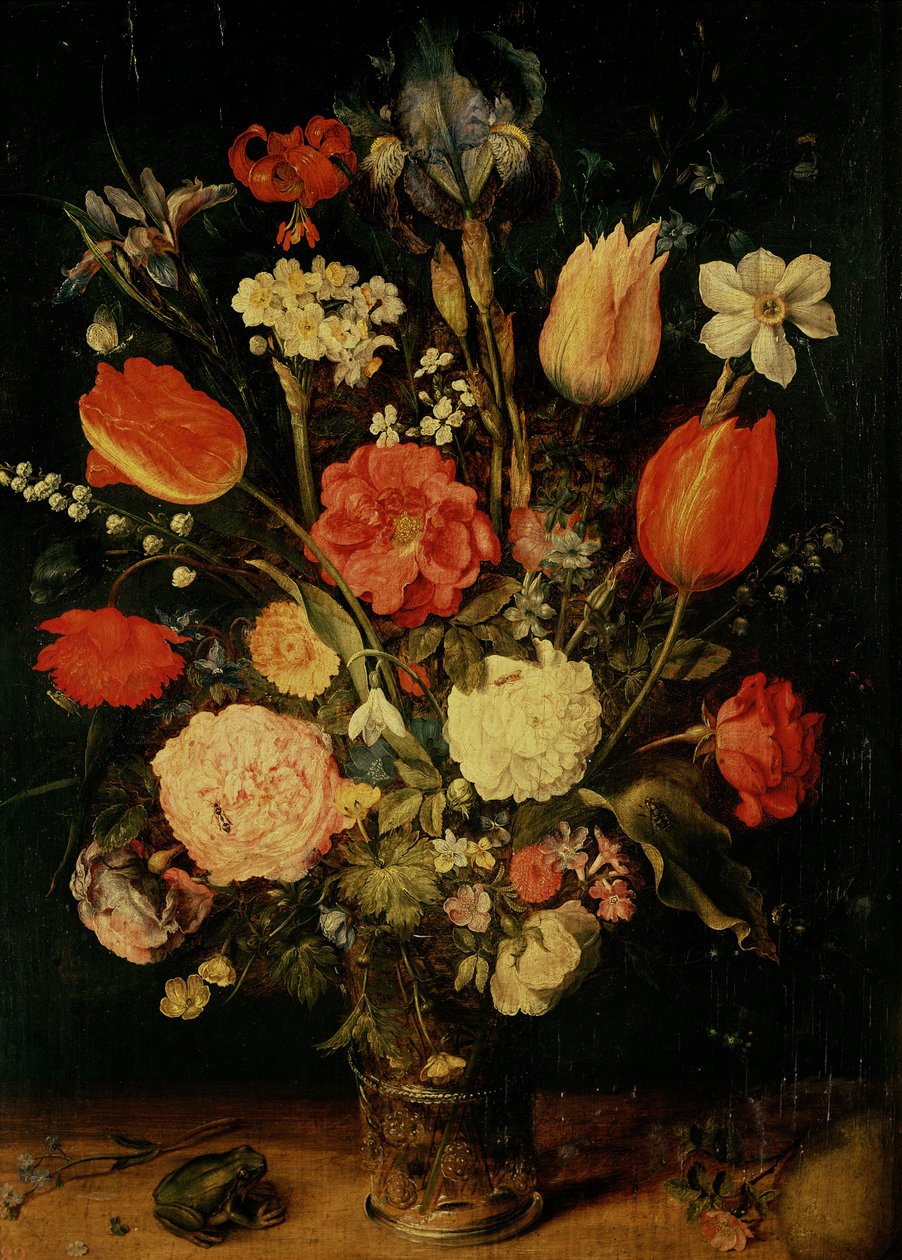 Stilleben av blommor av Jan the Elder Brueghel