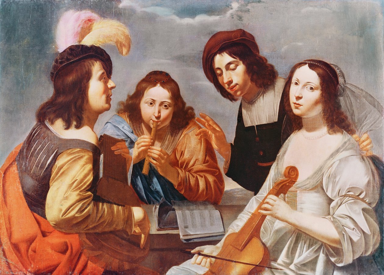 Konserten av Jan van Bijlert or Bylert