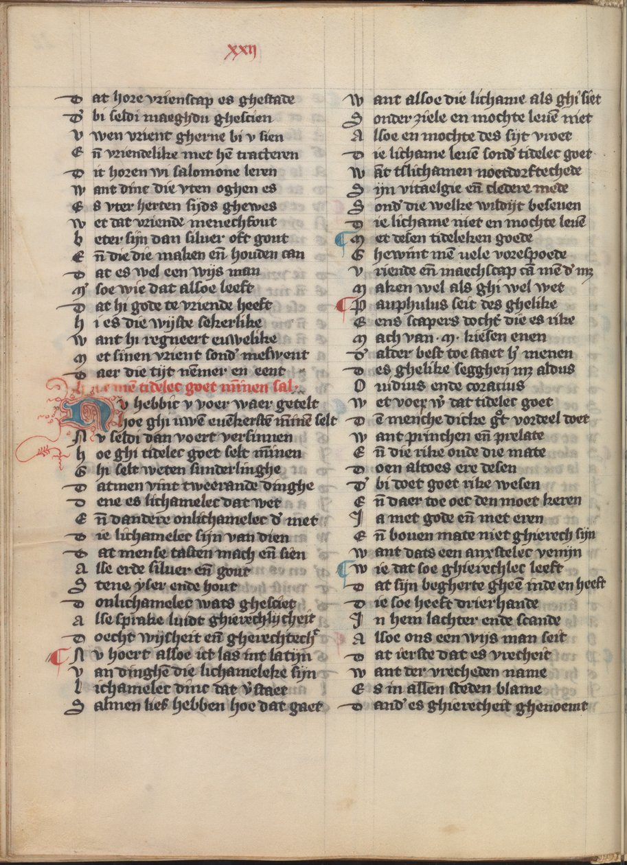 Die Dietsche Doctrinale av Jan van Boendale  