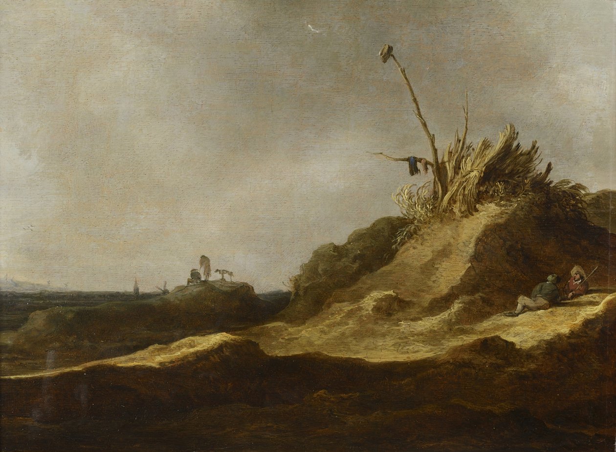 Dune landskap av Jan Josephsz van Goyen