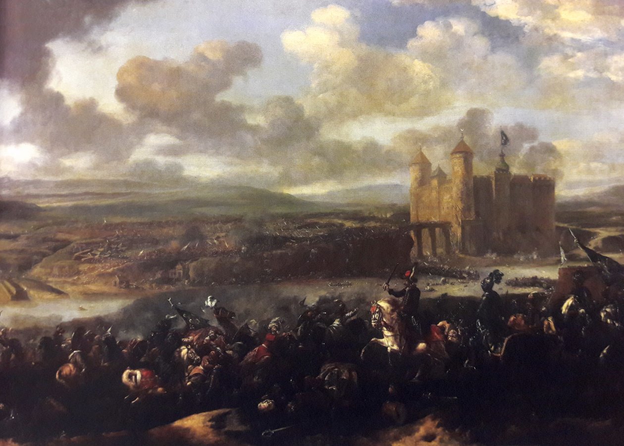 Slaget vid Khotyn 1673 av Jan van Huchtenburgh