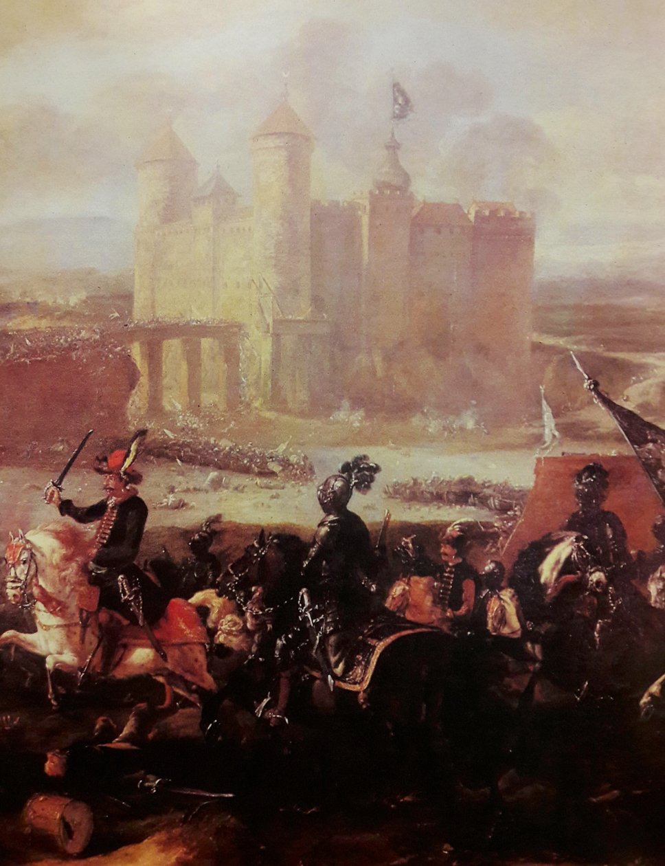 Slaget vid Khotyn 1673 av Jan van Huchtenburgh