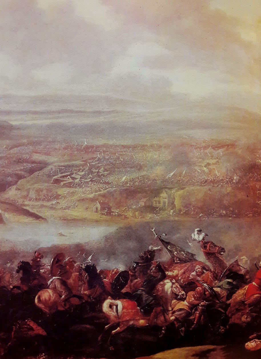 Slaget vid Khotyn 1673 av Jan van Huchtenburgh