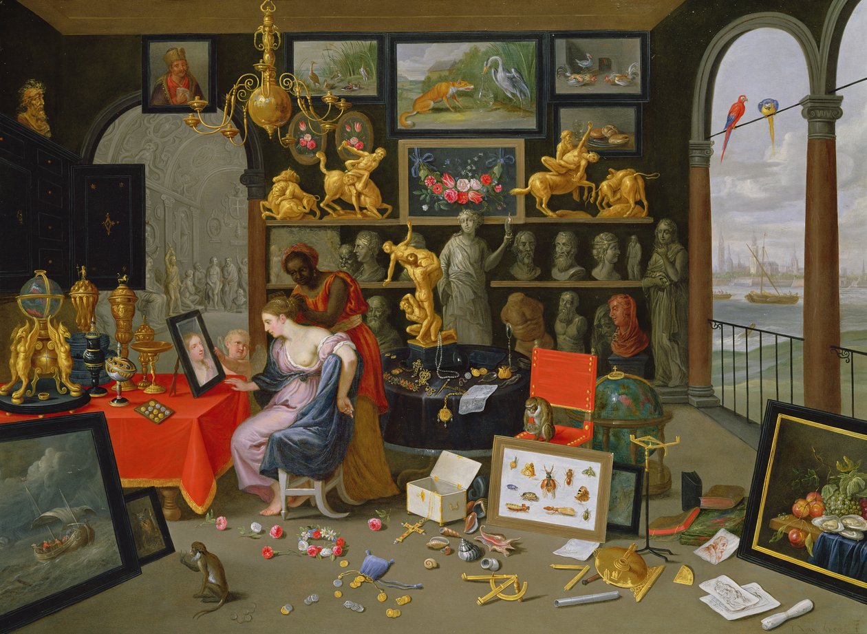 Venus på hennes toalett av Jan van Kessel the Elder