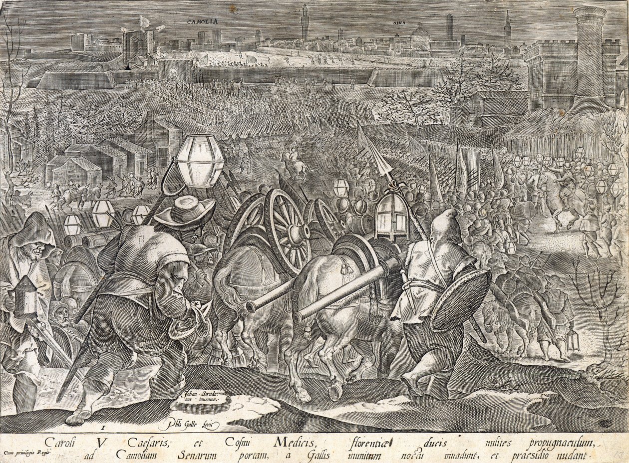 Kejsar Karl V och Cosimo I de