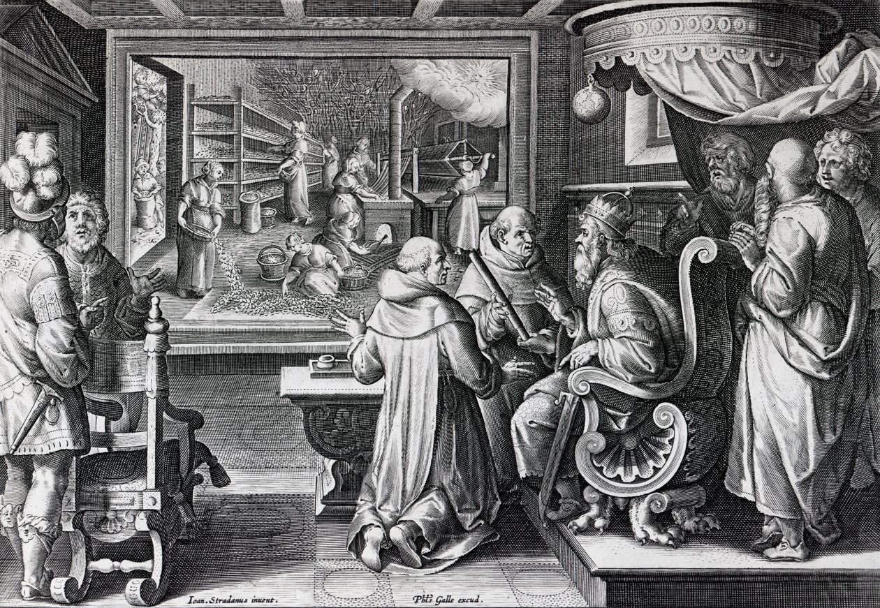 Sericus, siv Sericus Vermis, plåt 9 från 