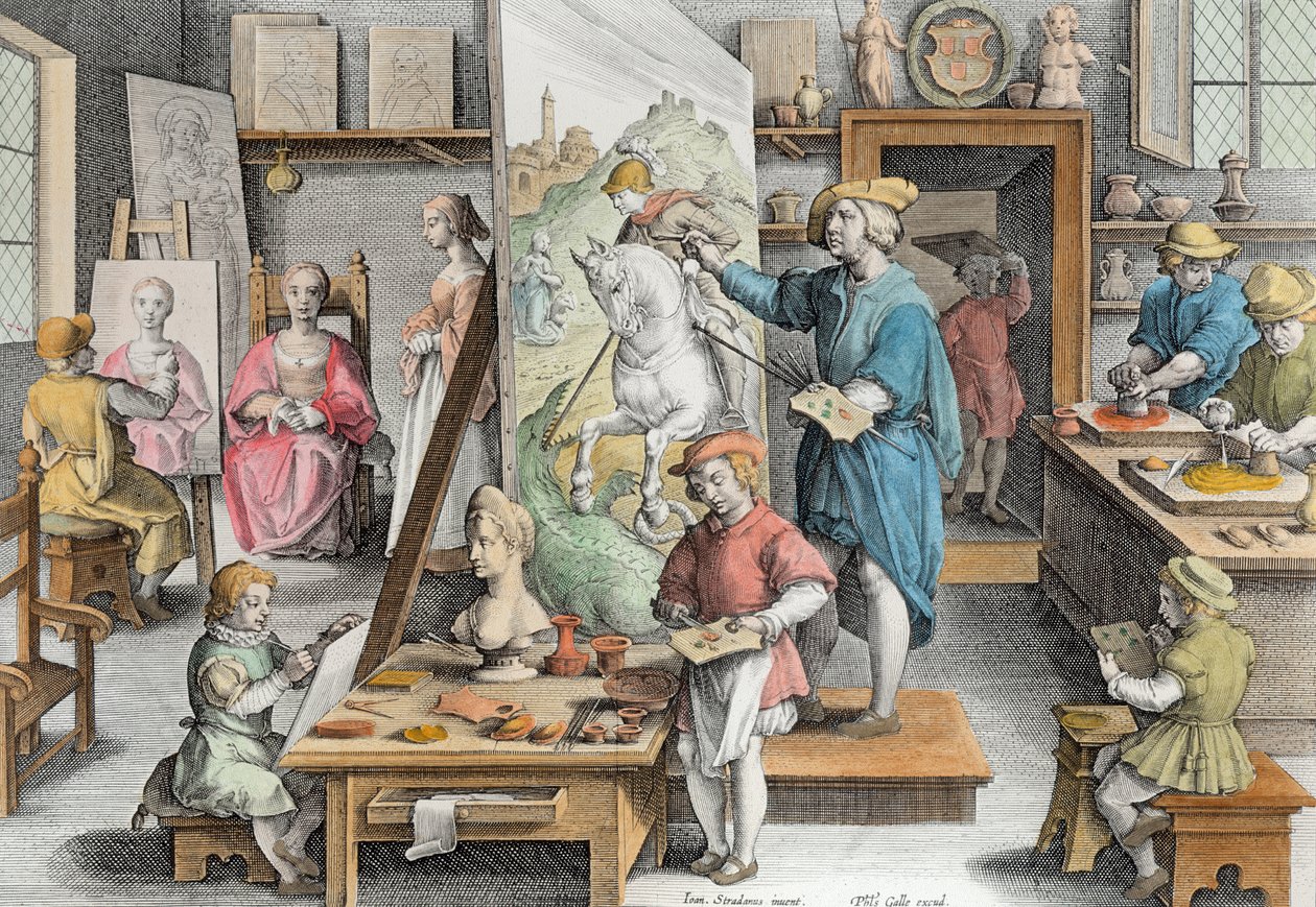 The Invention of Oil Paint, plåt 15 från 