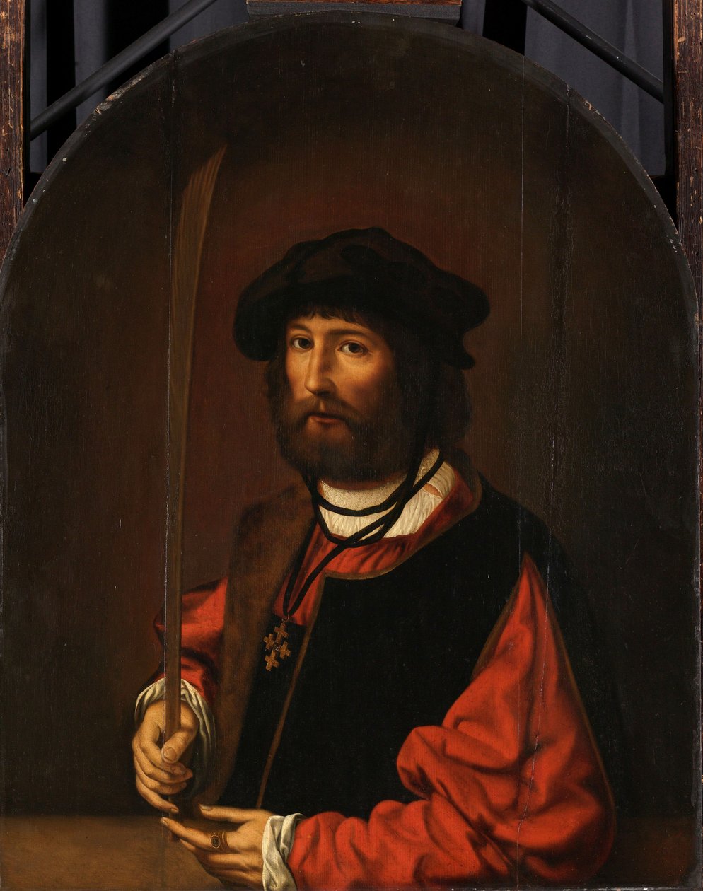 Porträtt av Ruben Parduyn av Jan (c.1472-c.1533) (after) Gossaert