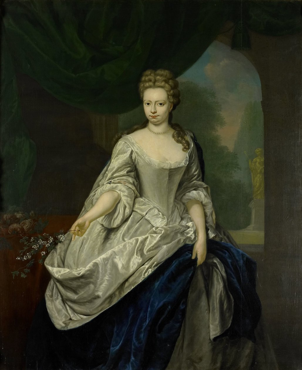 Porträtt av Louise Christina Trip av Jan Abel Wassenbergh