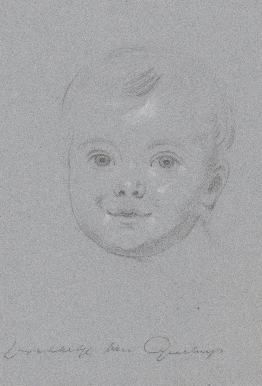 Porträtt av Geerlings dotter av Jan Adam Kruseman